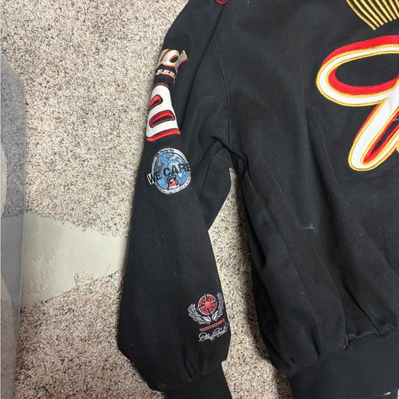 Chase Authentics Black Budweiser Racing Bomber Jacket - Picture 4 of 4